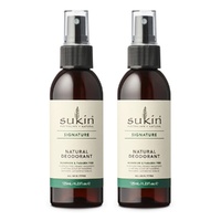 Sukin Natural Deodorant 125mL Pack of 2