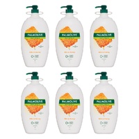 Palmolive Naturals Body Wash Milk & Honey Extracts 2L x 6 Bundle of 6