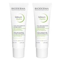 Bioderma Sébium Hydra Nourishing Moisturiser 40mL Pack of 2