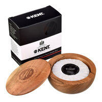 Kent Curved Dark Shaving Bowl With Soap
