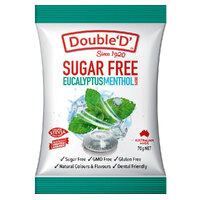 Double D Sugar Free 70g Eucalyptus Menthol