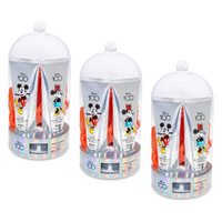Disney 100 Year Celebration Mickey and Minnie Cloche Gift Set 3PC Pack of 3