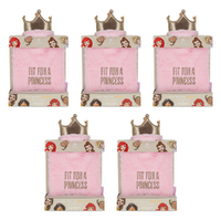 Disney Pure Princess Plush Hot Water Bottle Fit For A Princess Pack of 5