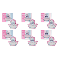 Disney Stitch Pamper Bath Fizzer 170g Bubble Bath Bomb Gift Pack of 6