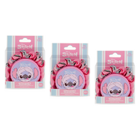 Disney Stitch Pamper Gel Face Mask and Scrunchie Gift Set 2PC Pack of 3