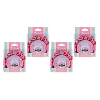 Disney Stitch Pamper Gel Face Mask and Scrunchie Gift Set 2PC Pack of 4