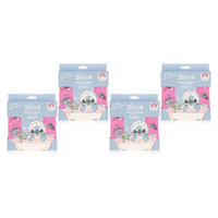Disney Stitch Pamper Hair Turban Microfiber Towel Wrap Lilo and Stitch Pack of 4