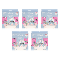 Disney Stitch Pamper Hair Turban Microfiber Towel Wrap Lilo and Stitch Pack of 5