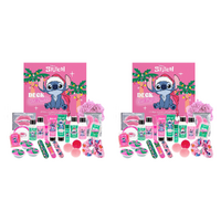 Disney Stitchmas 24 Day Bath and Body Advent Calendar 24PC Pack of 2
