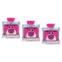 Disney Toy Story Lotso Love Plush Hot Water Bottle Bear With Me Pack of 3
