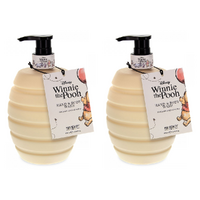 Disney Winnie the Pooh Hand and Body Wash 500ml Pump Pack of 2