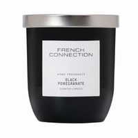 French Connection Black Pomegranate Scented Candle 158g