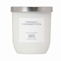 French Connection Winter Vanilla Scented Candle 158g