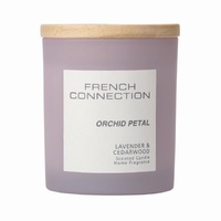 French Connection Pastel Range Candle Orchid Petal 200g