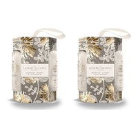 Luxury Bathing Co Bergamot Ginger & Lemongrass Gift Set 2 x 100mL Bundle of 2