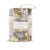 Luxury Bathing Co Bergamot Ginger & Lemongrass Gift Set 2 x 100mL