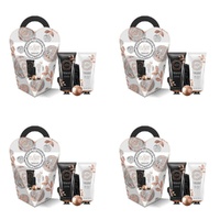 Luxury Bathing Co Sparkling Rose & Geranium Mini Revive Set 2 x 100mL Bundle of 4