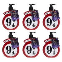 Warner Bros Harry Potter Platform 9 3/4 Hand and Body Wash 500ml Pack of 6