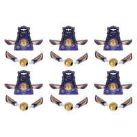 Warner Bros Harry Potter Golden Snitch Lip Balm Duo 2x10ml Pack of 6