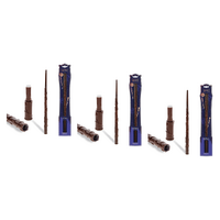 Warner Bros Harry Potter Wand Lip Balm 3g Hogwarts Collectible Pack of 3