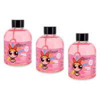 Warner Bros Powerpuff Girls Blossom Bubble Bath 250ml Kids Bath Pack of 3