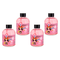 Warner Bros Powerpuff Girls Blossom Bubble Bath 250ml Kids Bath Pack of 4
