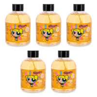 Warner Bros Powerpuff Girls Bubbles Bubble Bath 250ml Kids Bath Pack of 5