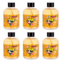 Warner Bros Powerpuff Girls Bubbles Bubble Bath 250ml Kids Bath Pack of 6