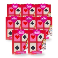Disney Alice in Wonderland Bath Fizzer Set 4 x 80g Bundle of 8