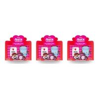 Disney Alice in Wonderland Lip Balm Duo Raspberry and Vanilla Bundle of 3