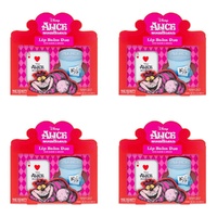Disney Alice in Wonderland Lip Balm Duo Raspberry and Vanilla Bundle of 4