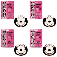 Disney Mickey and Friends Minnie Mouse Face Mask 25mL Counter Display of 12 Bundle of 4