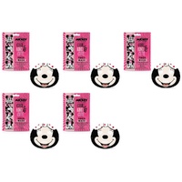 Disney Mickey and Friends Minnie Mouse Face Mask 25mL Counter Display of 12 Bundle of 5