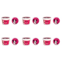 Disney Mickey and Friends Minnie Mouse Bath Jelly Soft Rose 95g Pack of 6