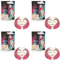 Disney The Nightmare Before Christmas Sally Sheet Face Mask Counter Display of 12 Bundle of 4