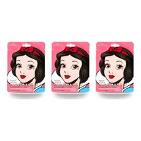 Disney Princess Snow White Face Mask 25mL Counter Display of 12 Bundle of 3