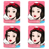 Disney Princess Snow White Face Mask 25mL Counter Display of 12 Bundle of 4