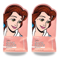 Disney Princess Belle Bath Salts Passionfruit 80g Pack of 2
