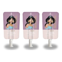 Disney Princess Jasmine Lip Balm Coconut 10mL Pack of 3