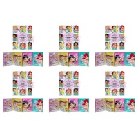 Disney Princess Cosmetic Sheet Mask Collection 4 x 25mL Bundle of 6