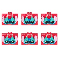 Disney Stitch at Christmas Plush Sleep Mask with Christmas Trees Pack of 6