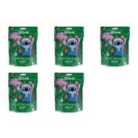 Disney Stitch Stitch-mas Bath Fizzer Pack 6 x 30g Bundle of 5