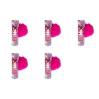 Disney Pixar Toy Story Lotso Raspberry Lip Balm 20mL with Pom Pom Charm Pack of 5