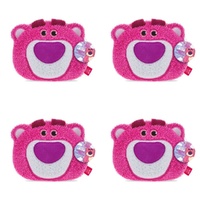Disney Pixar Toy Story Lotso Plush Cosmetic Wash Bag Pack of 4