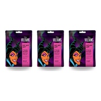 Disney Villains Maleficent Cast Your Spell Sheet Face Mask Counter Display of 12 Bundle of 3