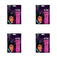Disney Villains Maleficent Cast Your Spell Sheet Face Mask Counter Display of 12 Bundle of 4