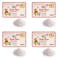 Disney Winnie the Pooh Letter to Santa Crackling Bath Salts 4 x 25g Pack of 4