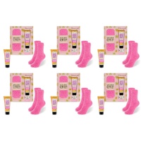Warner Bros Gilmore Girls Sock Set with Foot Lotion 100mL Bundle of 6