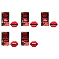 Mad Beauty Rocky Horror Show Glitter Lip Balm Lips Pot 1.5g Pack of 5