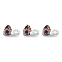 Mad Beauty Rocky Horror Show String of Pearls Bath Fizzers 8 x 20g Pack of 3
